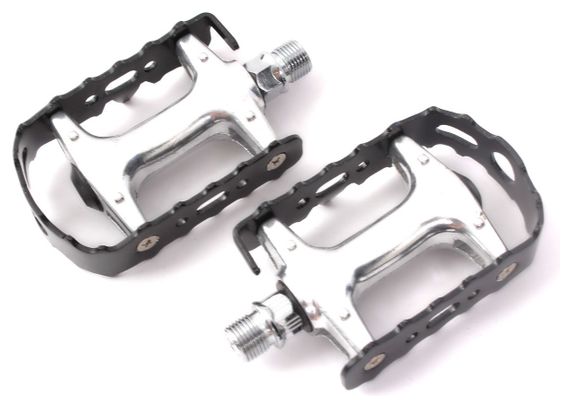 Pédales en aluminium MTB Fixie KHE 9/16 pouces