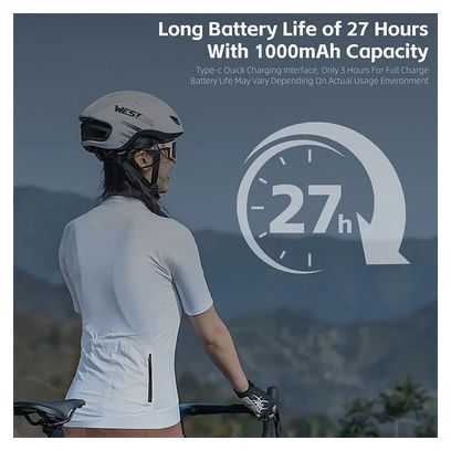Compteur de vélo GPS pour VTT et route  vitesse numérique sans fil
