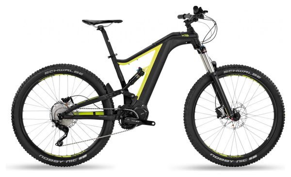 BH Full Suspension Electric Bike X-Tep Lynx 5.5 Pro-L 27.5''+ Shimano XT 10s Black / Yellow 2019