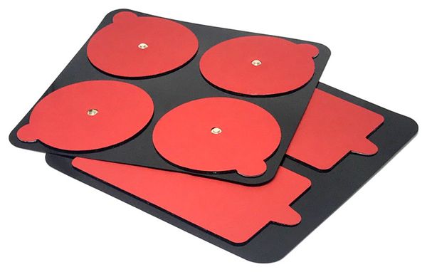 Pack of 6 PowerDot Gen 2.0 red electrodes