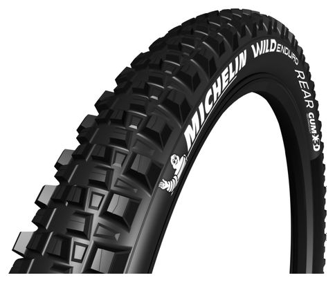  Cubierta MTB Michelin Wild Enduro Rear Competición Line 27.5 Plus Tubeless Ready Flexible Skinwall Gravity Shield Pinch Protección Preparado para bicicletas eléctricas GUM-X 3D