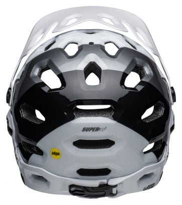 Bell Super 3R Mips Removable Chinstrap Helm White Black 2022
