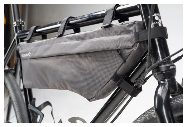 Geosmina Bikepacking Large 5.5L Frame Bag Grey