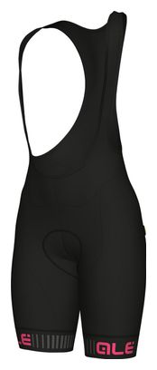 Alé Traguardo Women's Bib Shorts Black / Fluo Pink
