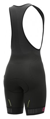 Alé Traguardo Women's Bib Shorts Black / Fluo Pink