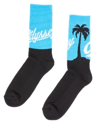 Odyssey Coast Crew Socks Negro / Azul