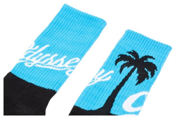 Odyssey Coast Crew Socken Schwarz / Blau