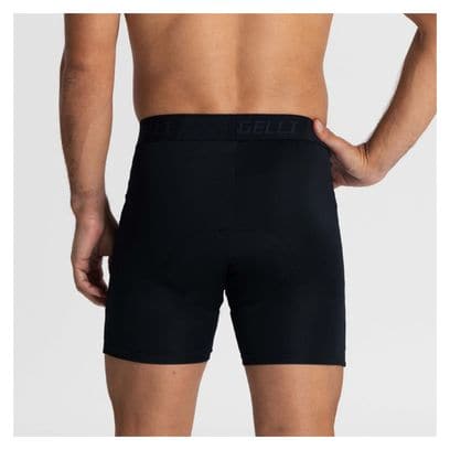 Sous-Short Velo Avec Peau Rogelli Boxer For Men - Homme - Noir