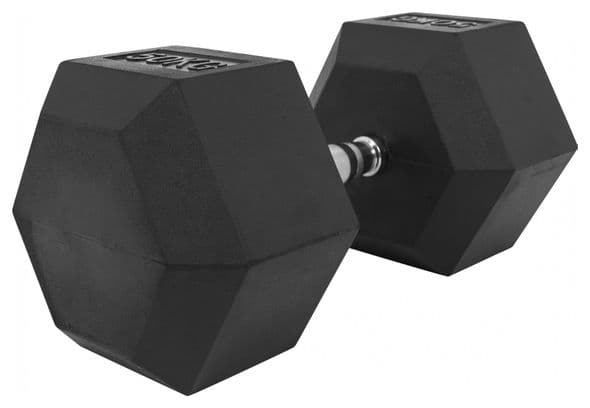 Haltères hexagonaux Gorilla Sports PRO - De 2 à 50 KG - Poids : 50 KG