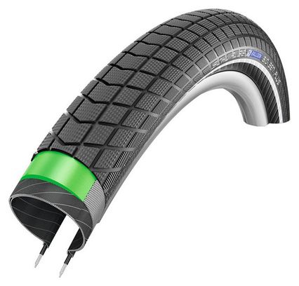 Pneu Schwalbe Big Ben Plus 26 Tubetype Rigide SnakeSkin GreenGuard Endurance Compound E-Bike