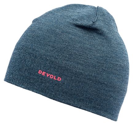 Devold Kvitegga Merino 230 Blue Women's Beanie
