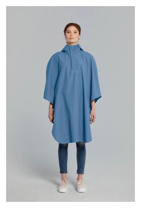 Poncho de pluie Basil Hoga unisexe Bleu Horizon