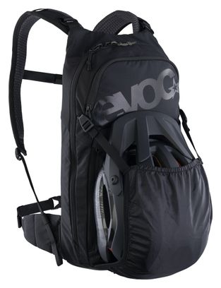 Mochila MTB Evoc Stage 6L Negra + Bolsillo para agua de 2L