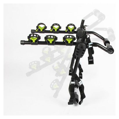 Buzz Rack Beetle Bike Rack on Tailgate - 3 Bikes Black