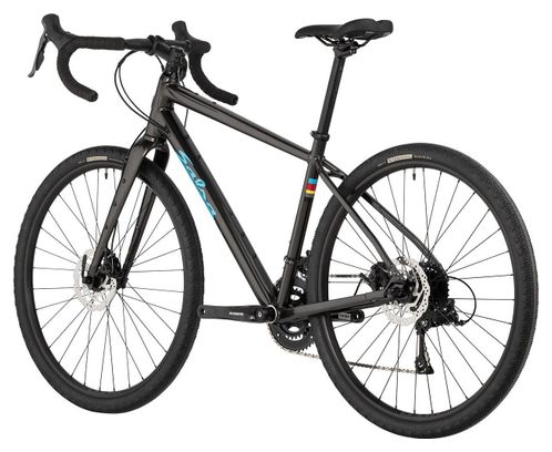 Gravel Bike Salsa Journeyer Shimano Claris 8V 650b Schwarz