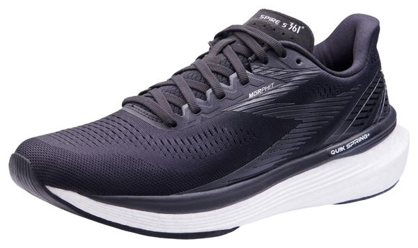 Chaussures de running 361-Spire 5 Black/White