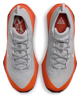 Nike ACG Zegama Trail GTX Women's Trail Running Shoes, Gray/Orange
