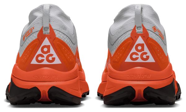Nike ACG Zegama Trail GTX Women's Trail Running Shoes, Gray/Orange