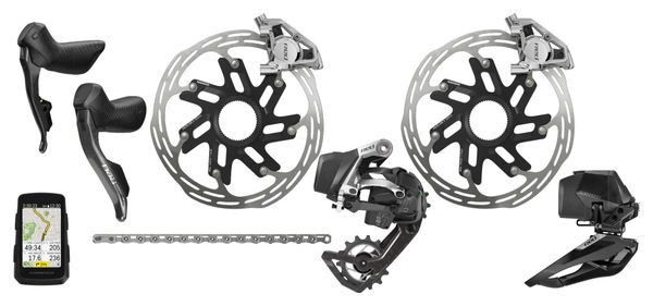 SRAM RED E1 クランク　160mm SRAM Red AXS Power Meter DUB Wide 1x | SRAM ROAD | 株式会社