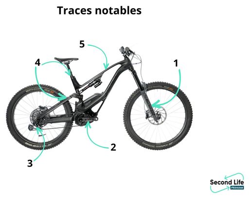 Producto Reacondicionado - Lapierre Overvolt GLP Team Sram X01 Eagle 12V 27.5'/29' Bicicleta Todo Terreno Negro Mate 2022