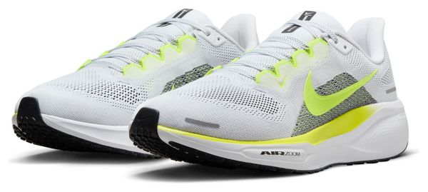 Nike Pegasus 41 Wit/Groen Heren Hardloopschoenen