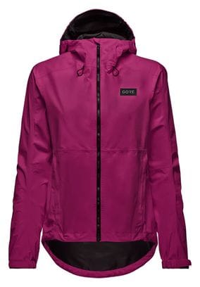 Giacca Gore Wear Endure Gore-Tex da donna a maniche lunghe viola