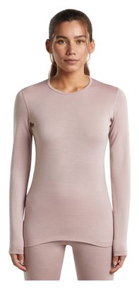 Camiseta técnica Icebreaker Merinos 260 Oasis Beige para mujer