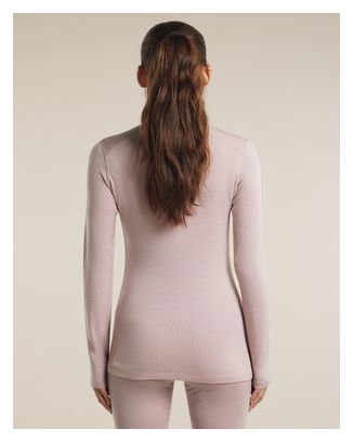 Camiseta técnica Icebreaker Merinos 260 Oasis Beige para mujer