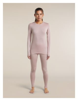 Camiseta técnica Icebreaker Merinos 260 Oasis Beige para mujer