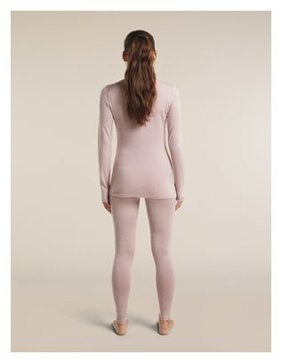 Camiseta técnica Icebreaker Merinos 260 Oasis Beige para mujer