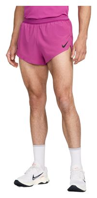 Heren Nike AeroSwift 2in Purple Split Short