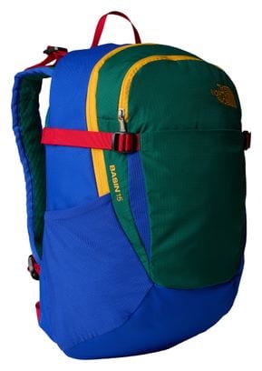 The North Face Basin 15L Hiking Rugzak Groen/Blauw