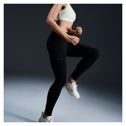 Mallas 7/8 Nike Dri-Fit Swift High Rise Negras, Mujer