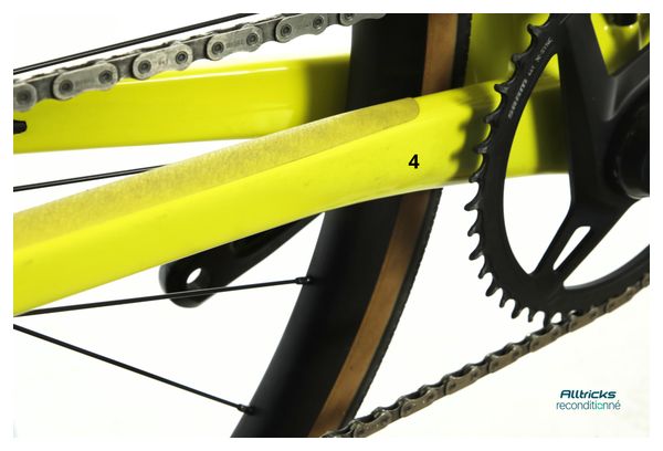 Gravel bike BMC Roadmachine X Two Sram Rival eTap AXS 12V 700mm Yellow 2022 - Refurbished Product