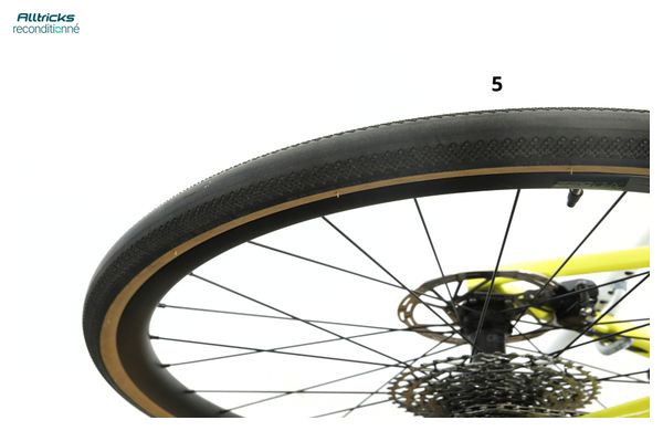 Gravel bike BMC Roadmachine X Two Sram Rival eTap AXS 12V 700mm Yellow 2022 - Refurbished Product