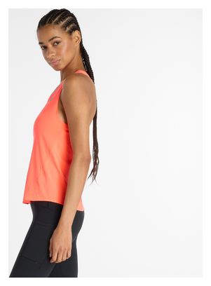 Dames rood New Balance Race Day tanktop