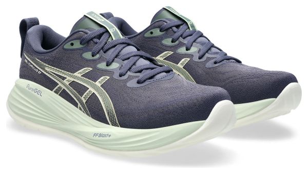 Asics Gel-Cumulus 27 hardloopschoenen blauw/groen dames