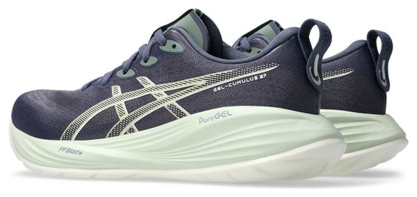 Asics Gel-Cumulus 27 hardloopschoenen blauw/groen dames