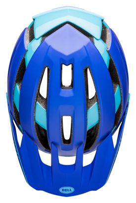 Casco Bell Super Air R Mips azul  con mentonera desmontable