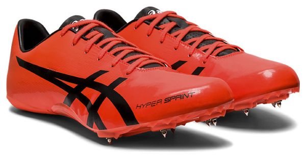 Asics Hypersprint 7 Rood Unisex Track &amp; Field Schoenen