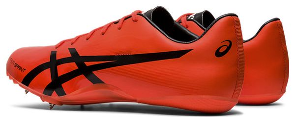 Chaussures d'Athlétisme Asics Hypersprint 7 Rouge Unisexe