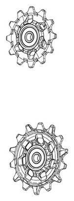 Sram XX T-Type Eagle AXS Derailleur Wheels