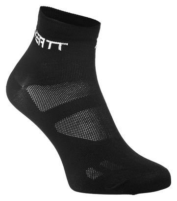 NEATT Paire de Chaussettes Basses Noir/Blanc