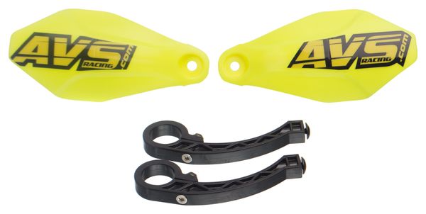 Protège Mains AVS BASIC (patte plastique) Jaune Fluo