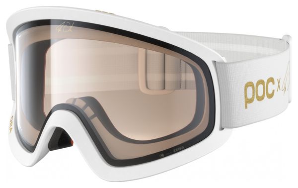 Masque Poc Ora Clarity Fabio Wibmer Edition Blanc / Or