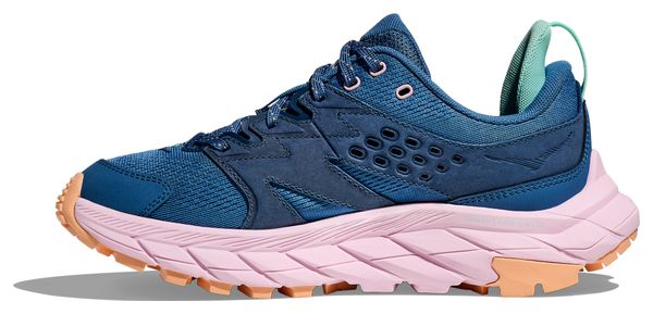 Chaussures Outdoor Hoka Anacapa Breeze Low Bleu/Rose Femme