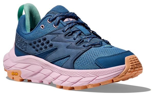 Zapatillas de exterior para mujer Hoka Anacapa Breeze Low Azul/Rosa