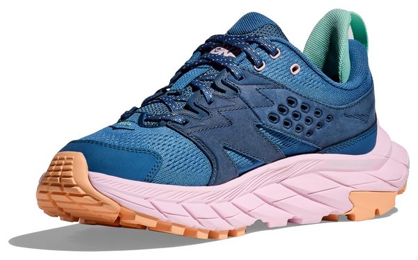 Zapatillas de exterior para mujer Hoka Anacapa Breeze Low Azul/Rosa