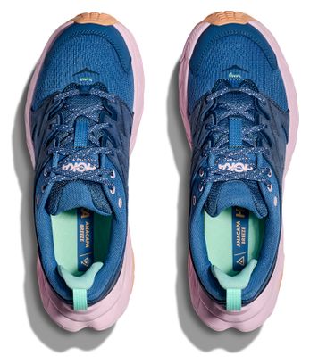 Chaussures Outdoor Hoka Anacapa Breeze Low Bleu/Rose Femme