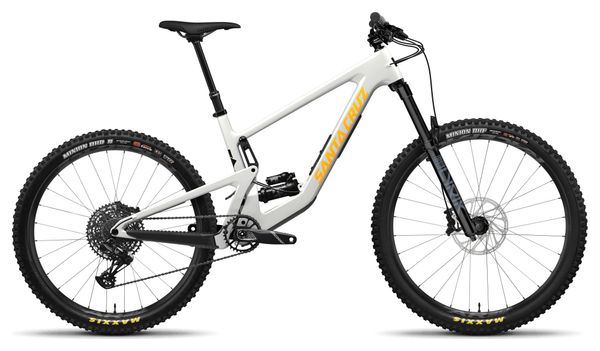 Santa Cruz Bronson Carbone C Volledig geveerde MTB Sram NX Eagle 12V 29''/27.5'' (MX) Mat Zwart